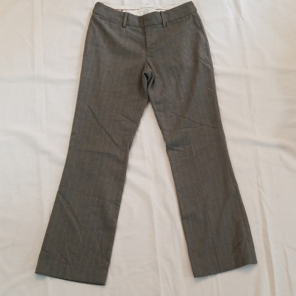 Banana Republic Martin Fit Dress Pants Pin Strippe